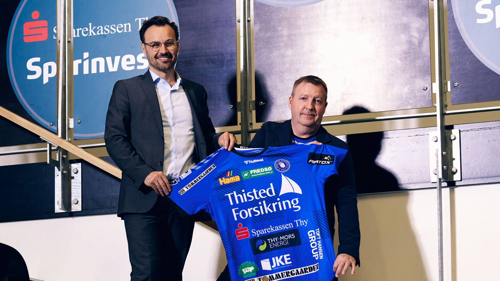 Ny sponsoraftale mellem Sparekassen Thy og Mors Thy Håndbold