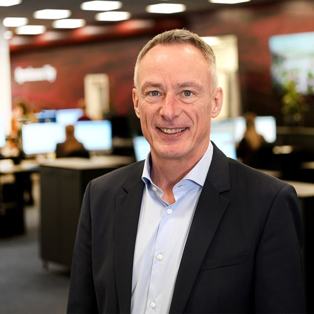 Ove Lauritzen Jensen i Sparekassen Thy