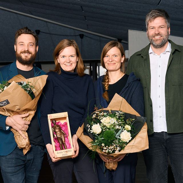 Årets Thybo 2025 – Familierne bag Thy Whisky sammen med Ole Beith