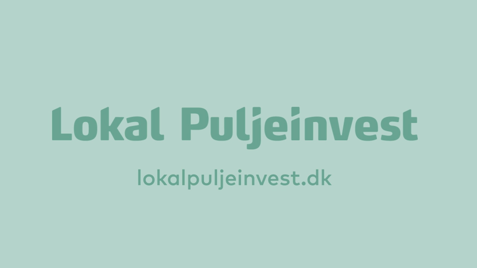 Lokal Puljeinvest, logo
